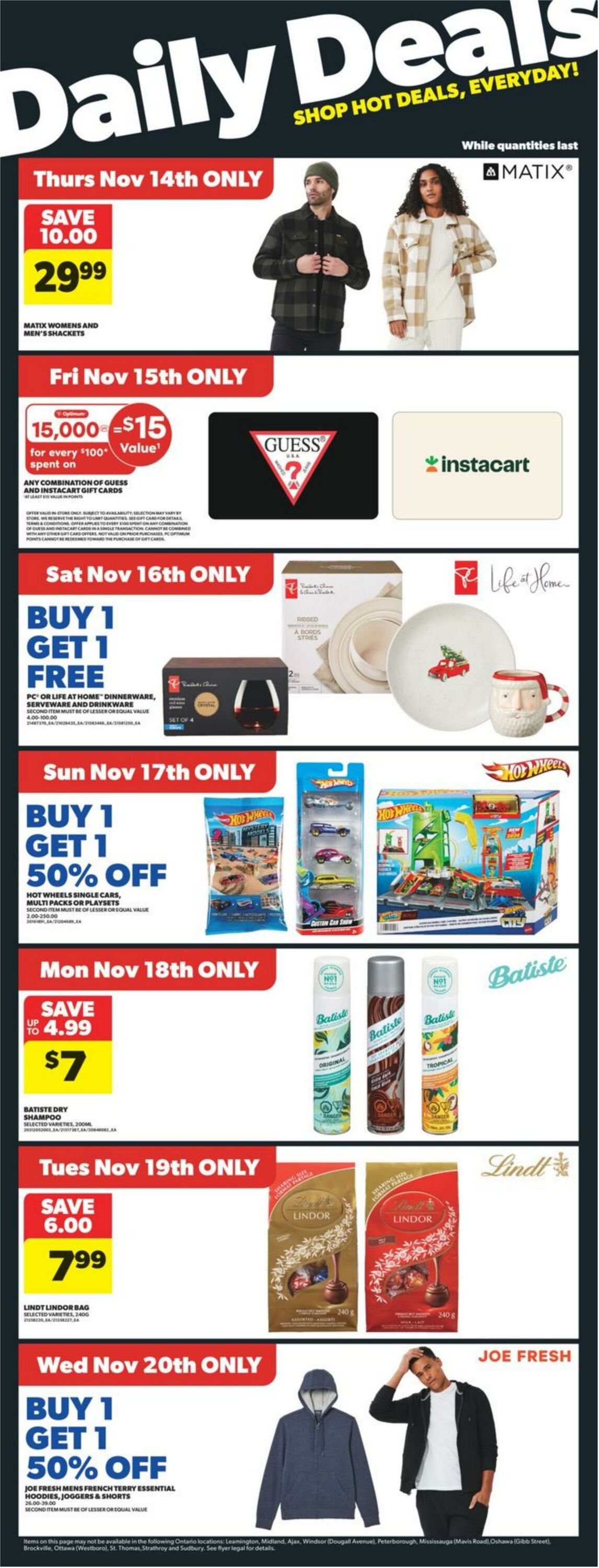 Flyer Real Canadian Superstore 14.11.2024 - 20.11.2024