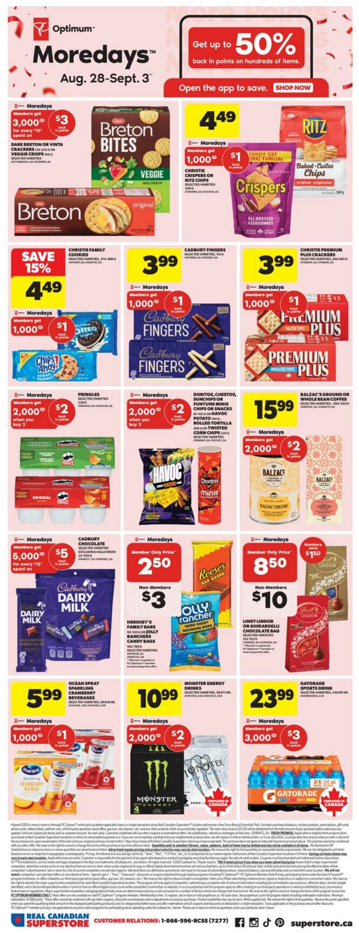 Flyer Real Canadian Superstore 28.08.2025 - 03.09.2025