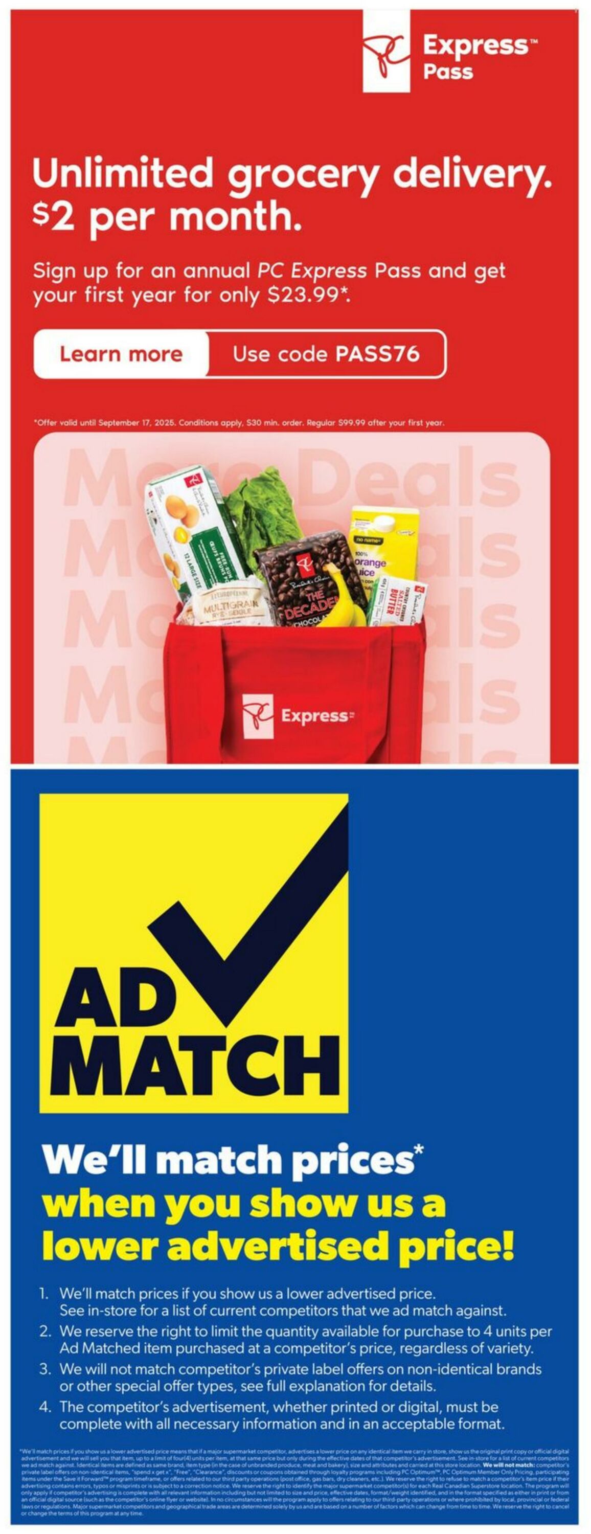 Flyer Real Canadian Superstore 28.08.2025 - 03.09.2025