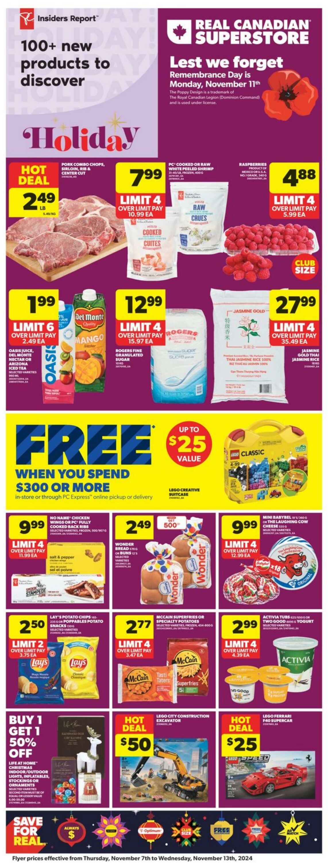 Flyer Real Canadian Superstore 07.11.2024 - 13.11.2024