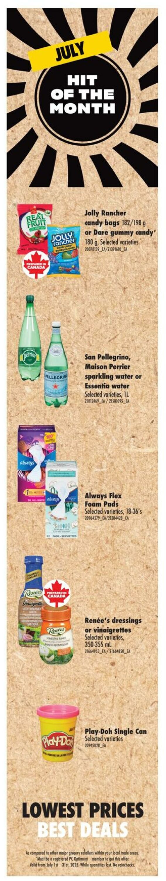 Flyer Real Canadian Superstore 10.07.2025 - 16.07.2025