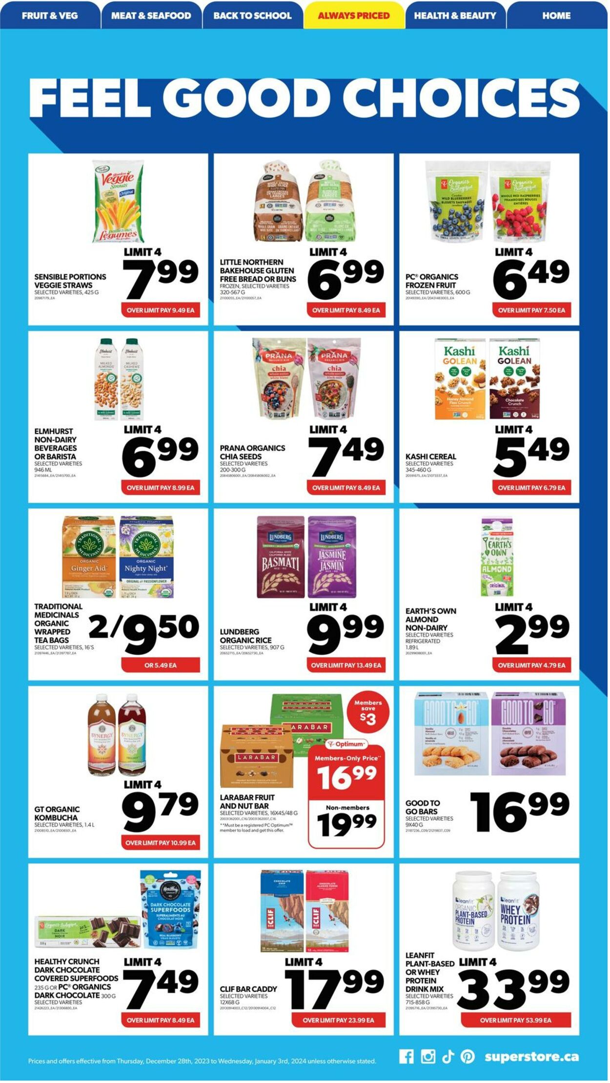 Flyer Real Canadian Superstore 28.12.2023 - 03.01.2024