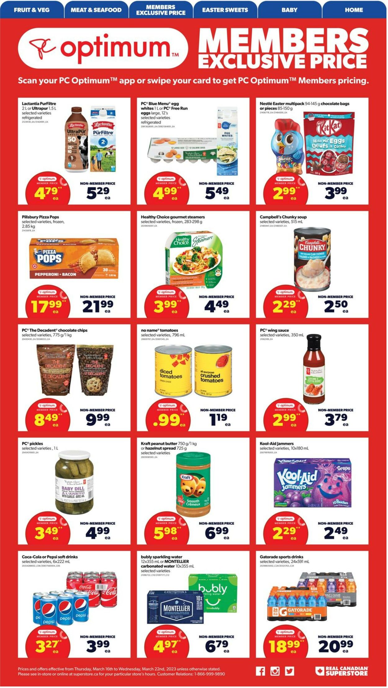 Flyer Real Canadian Superstore 16.03.2023 - 22.03.2023
