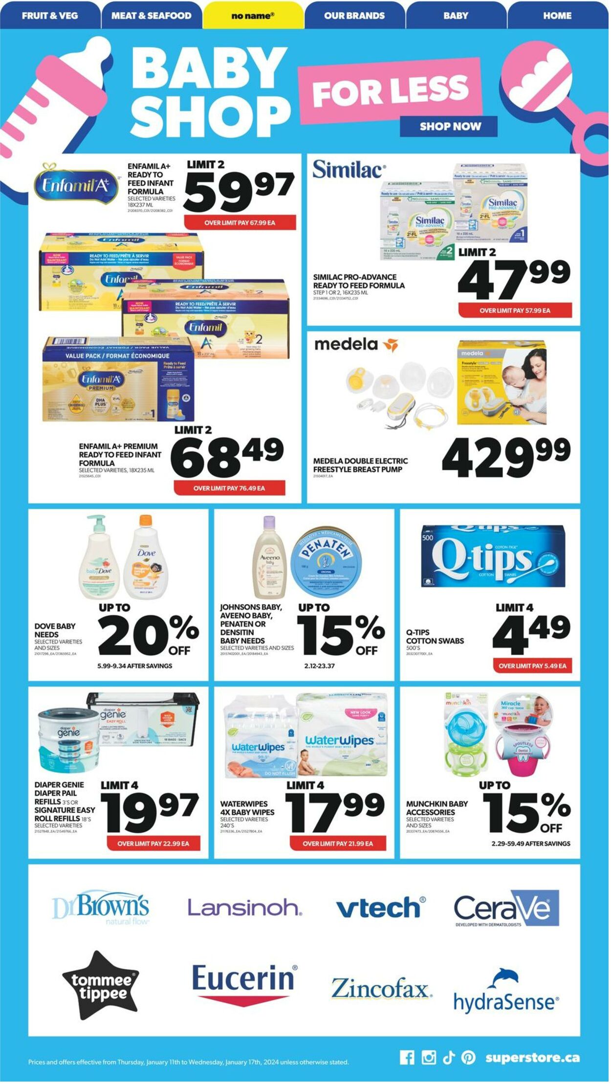 Flyer Real Canadian Superstore 11.01.2024 - 17.01.2024