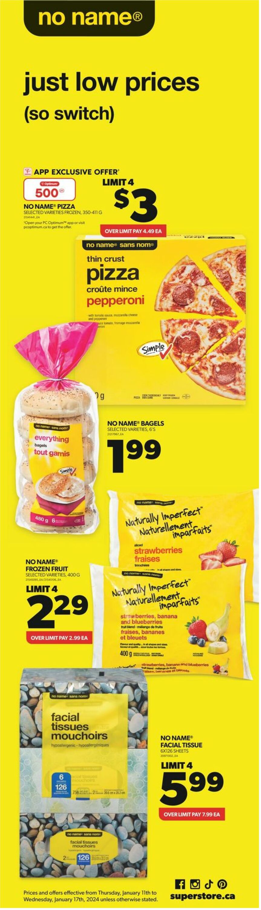 Flyer Real Canadian Superstore 11.01.2024 - 17.01.2024