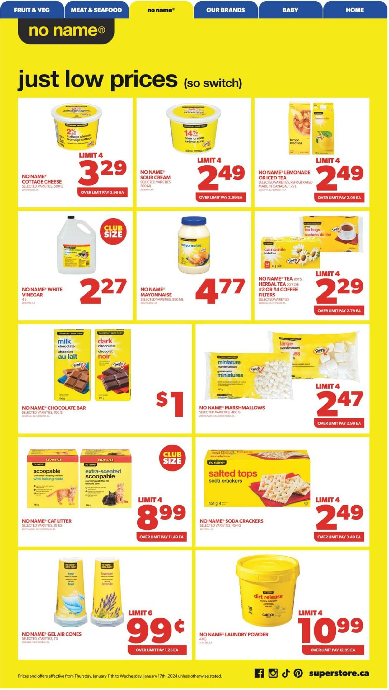 Flyer Real Canadian Superstore 11.01.2024 - 17.01.2024