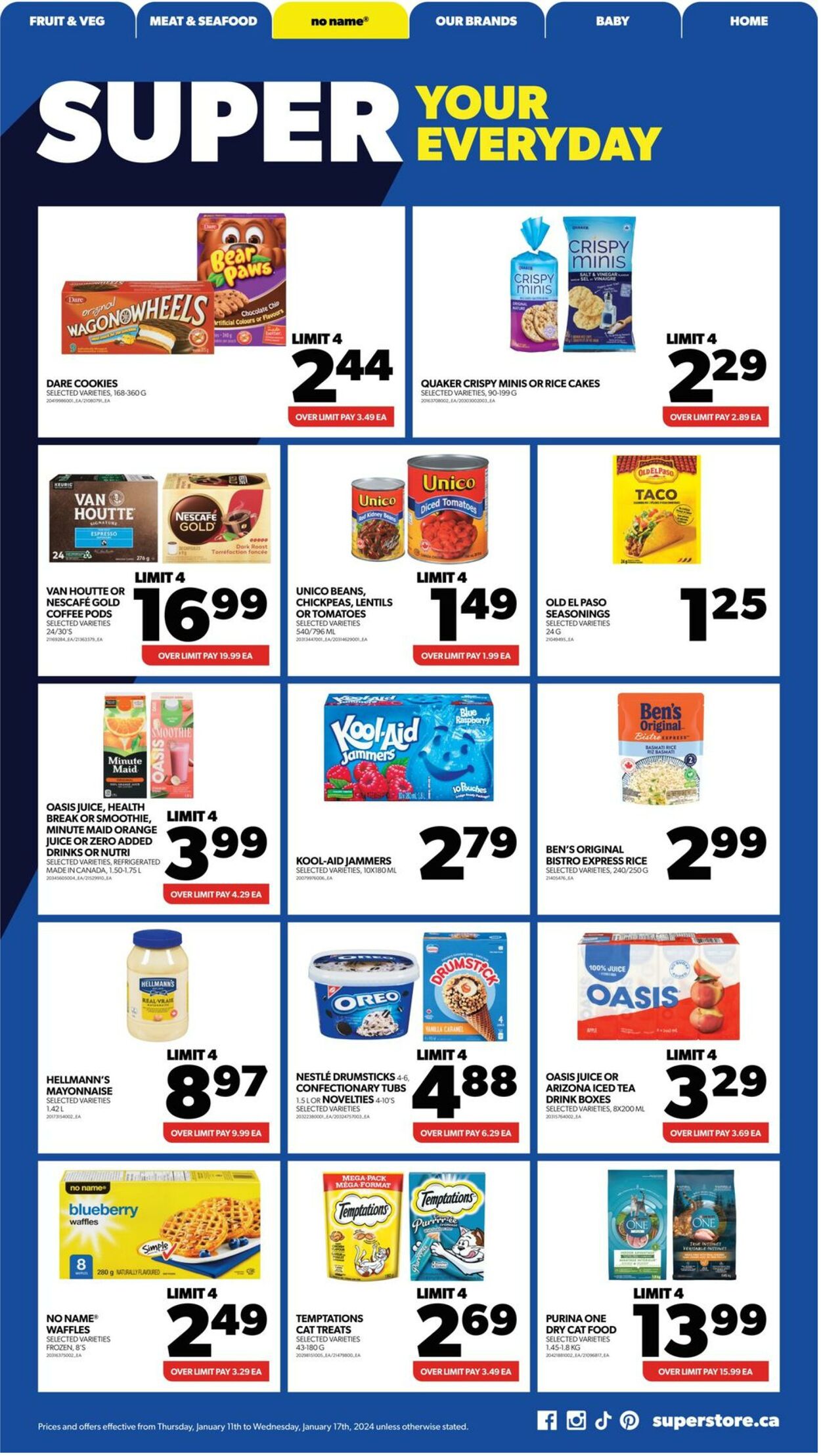 Flyer Real Canadian Superstore 11.01.2024 - 17.01.2024