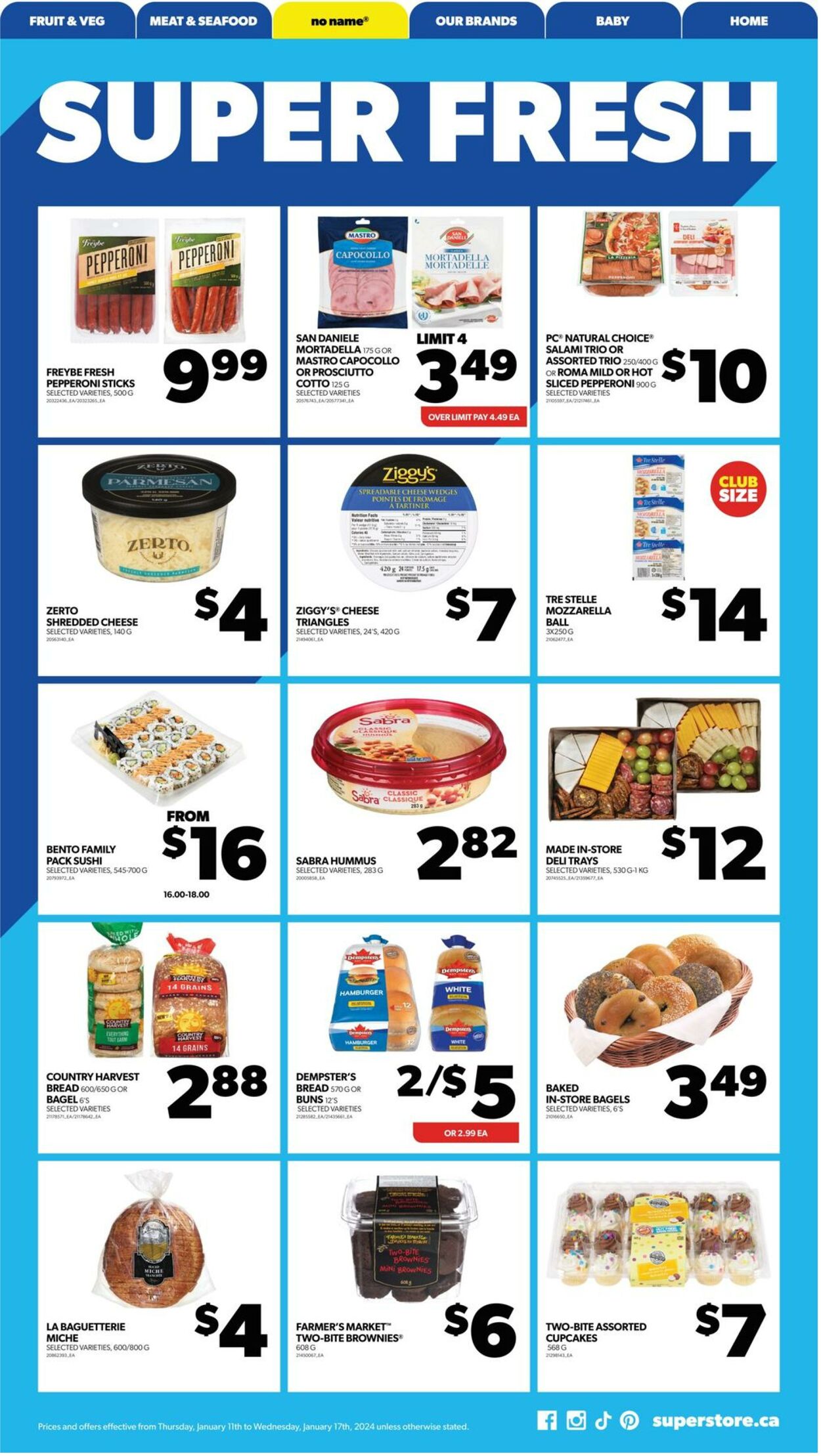 Flyer Real Canadian Superstore 11.01.2024 - 17.01.2024