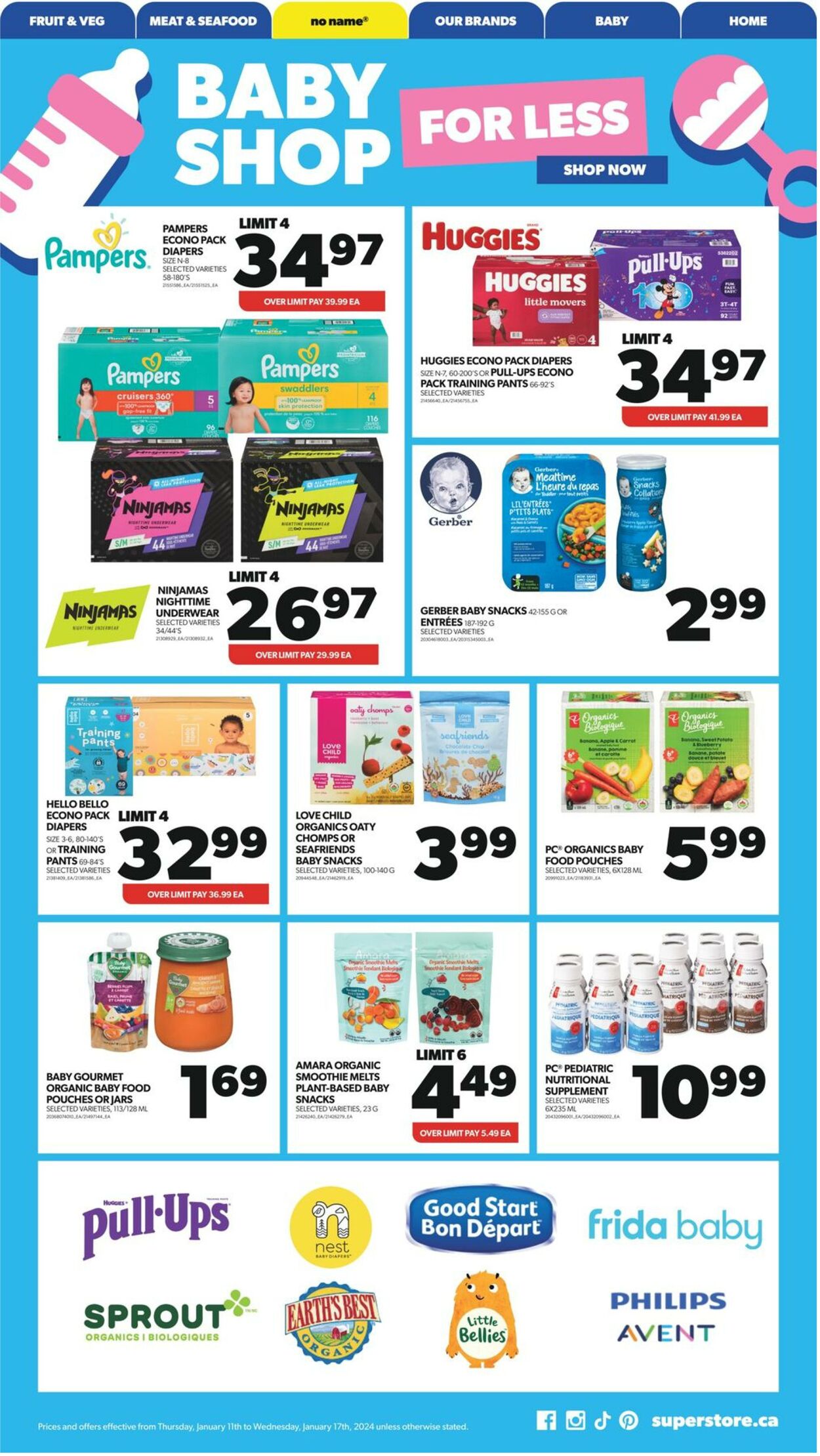 Flyer Real Canadian Superstore 11.01.2024 - 17.01.2024