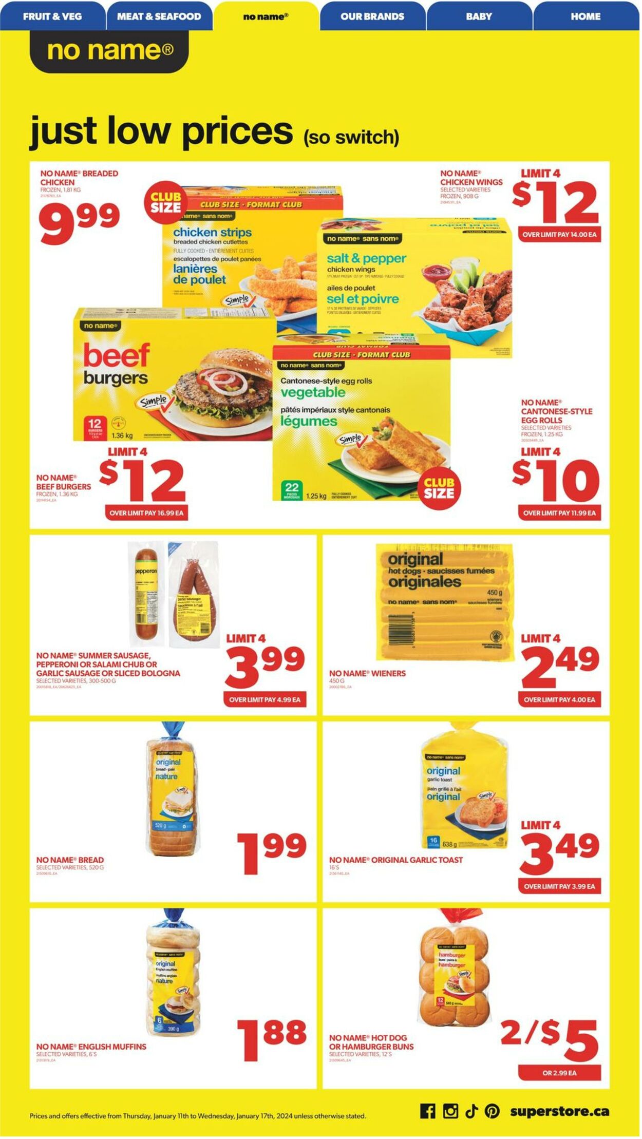 Flyer Real Canadian Superstore 11.01.2024 - 17.01.2024