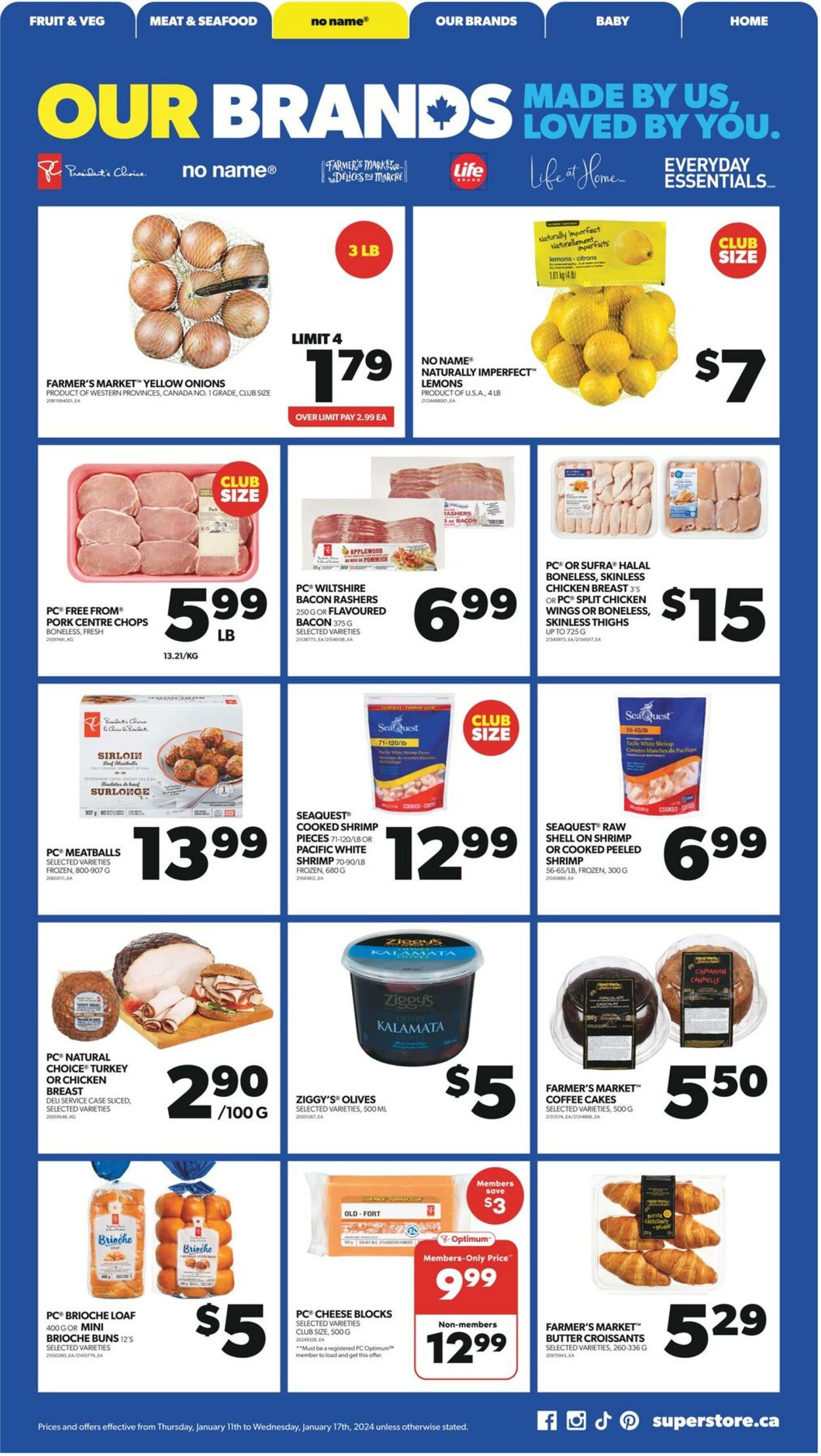 Flyer Real Canadian Superstore 11.01.2024 - 17.01.2024