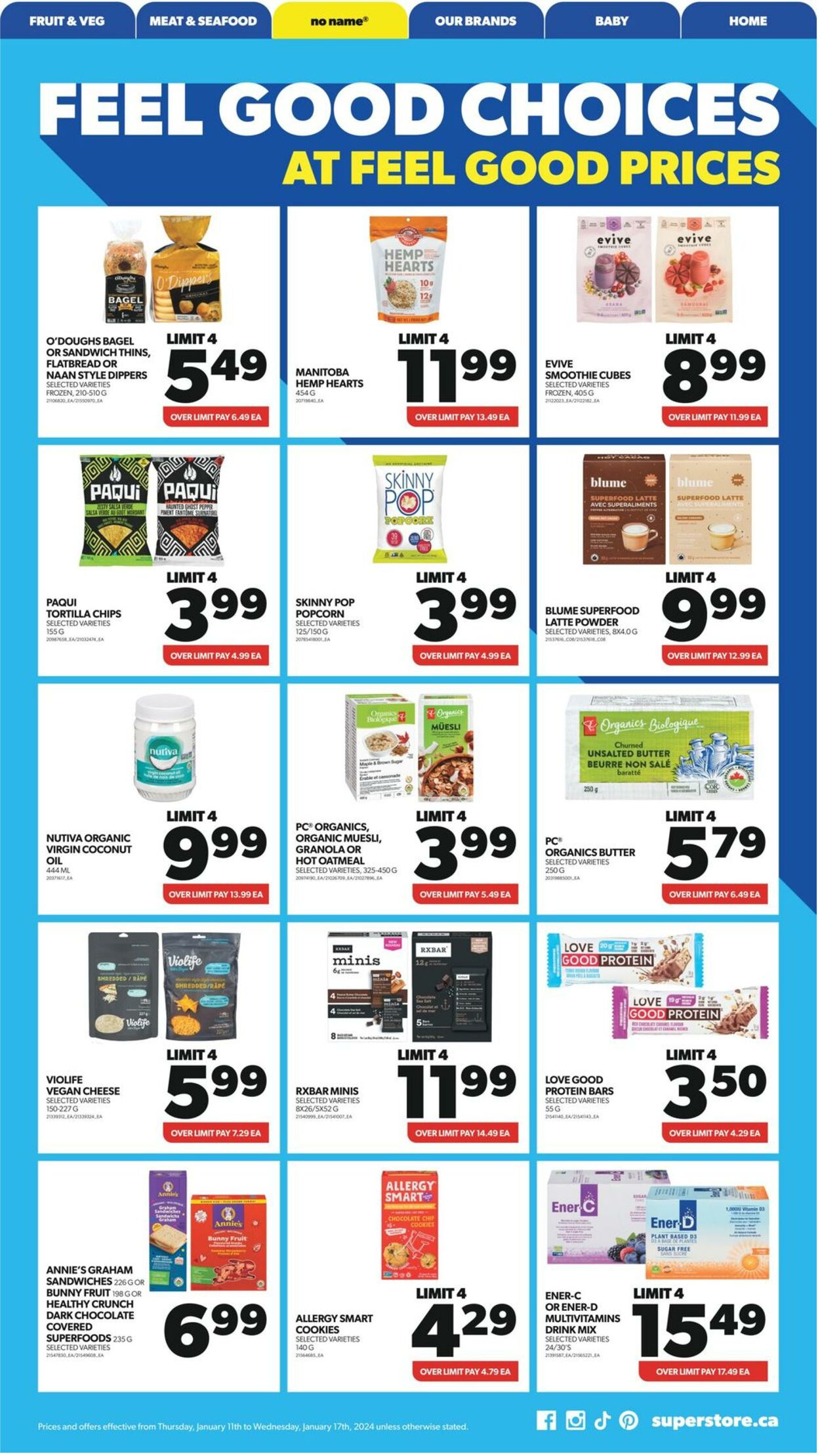 Flyer Real Canadian Superstore 11.01.2024 - 17.01.2024