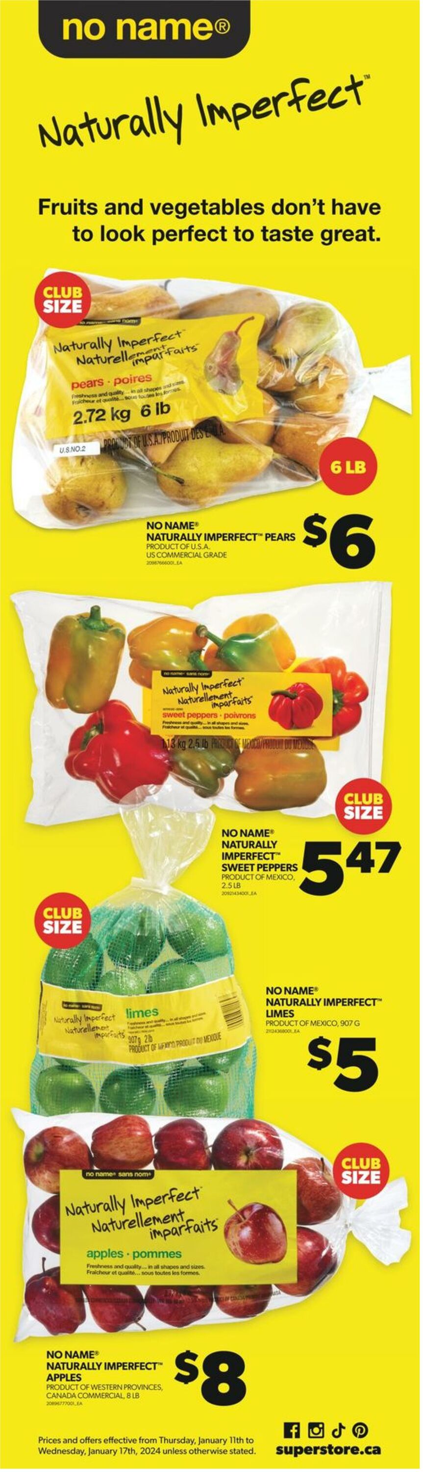 Flyer Real Canadian Superstore 11.01.2024 - 17.01.2024