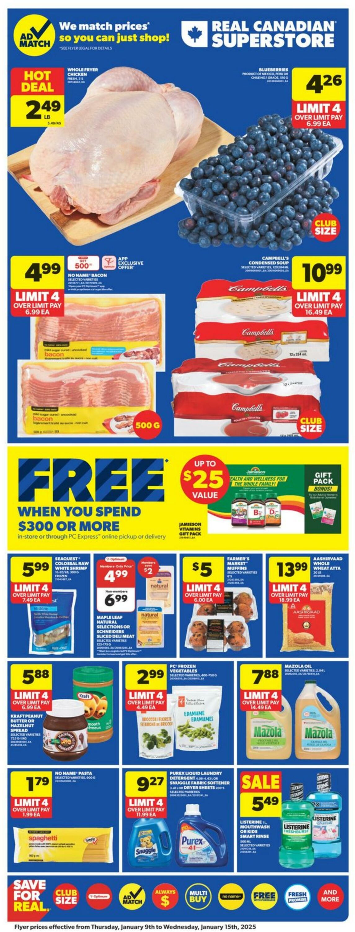 Flyer Real Canadian Superstore 09.01.2025 - 15.01.2025