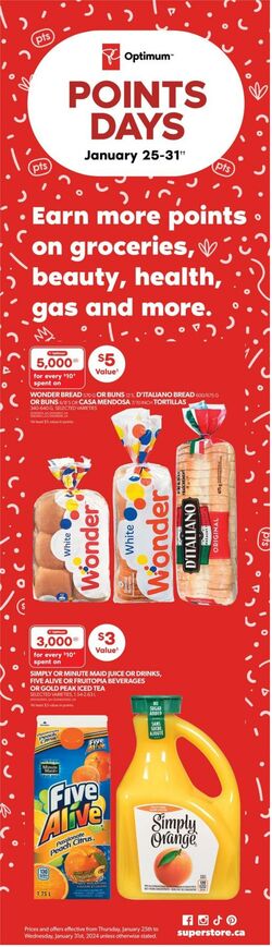 Flyer Real Canadian Superstore 25.01.2024 - 31.01.2024