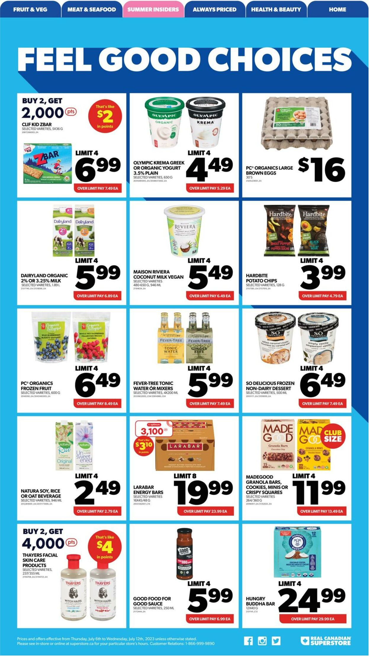 Flyer Real Canadian Superstore 06.07.2023 - 12.07.2023