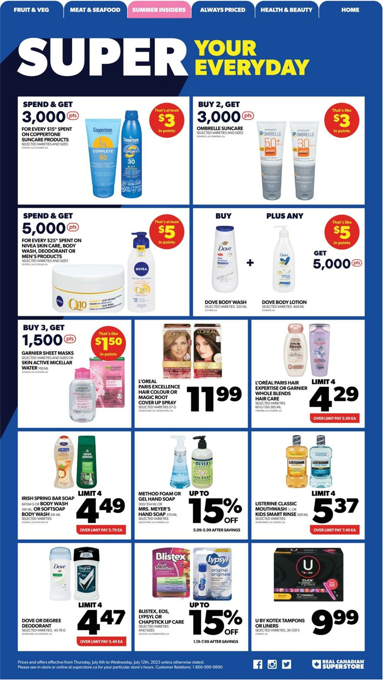 Flyer Real Canadian Superstore 06.07.2023 - 12.07.2023