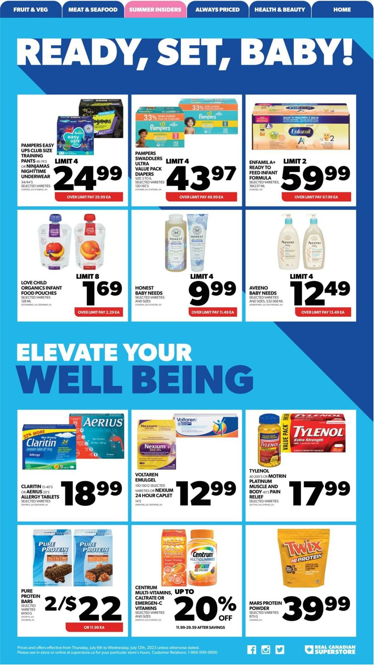 Flyer Real Canadian Superstore 06.07.2023 - 12.07.2023