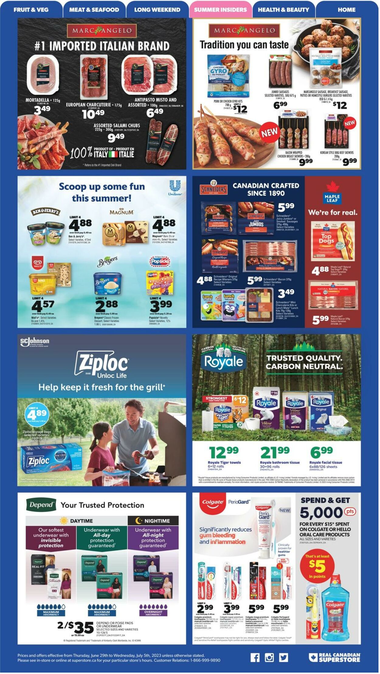 Flyer Real Canadian Superstore 29.06.2023 - 05.07.2023