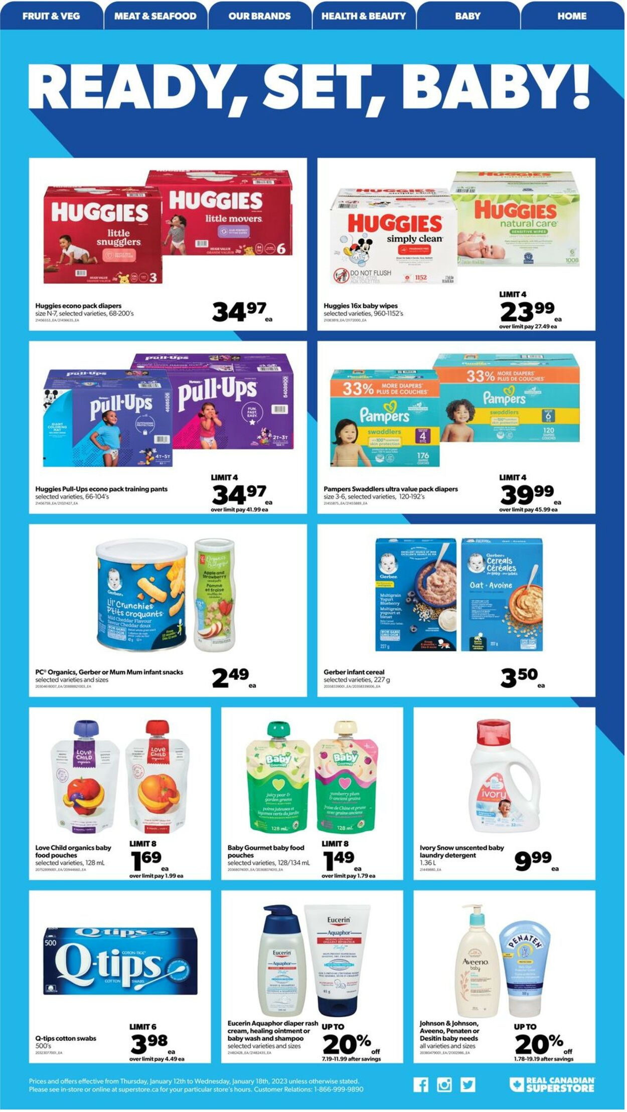 Flyer Real Canadian Superstore 12.01.2023 - 18.01.2023