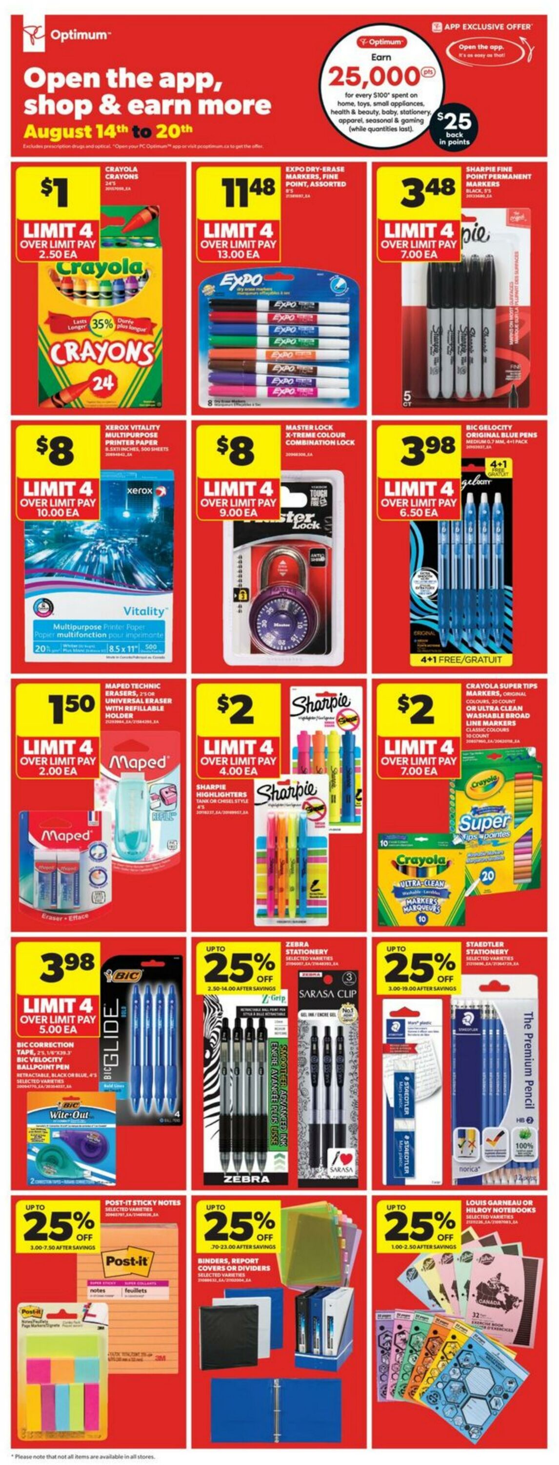 Flyer Real Canadian Superstore 14.08.2025 - 20.08.2025