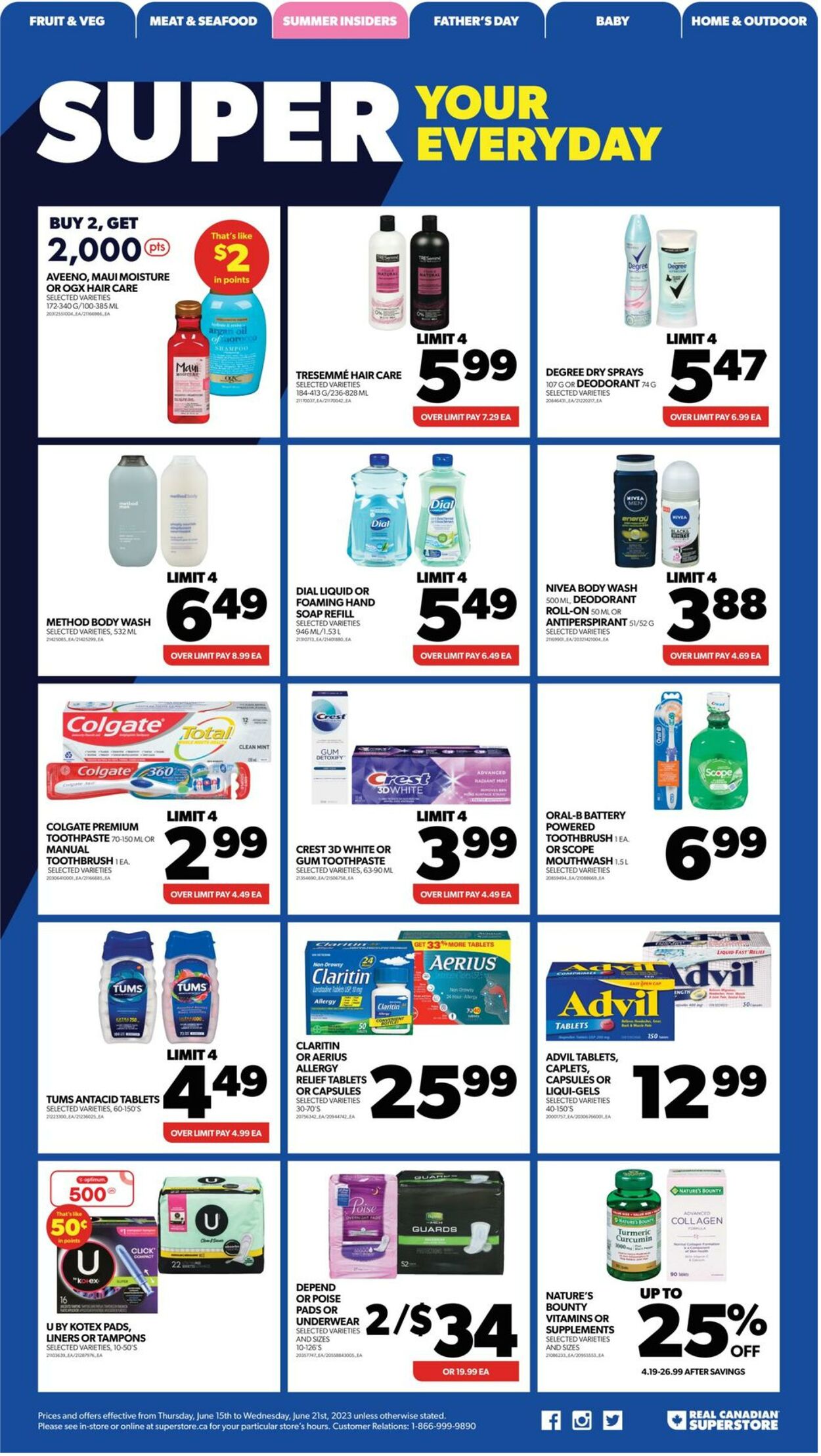 Flyer Real Canadian Superstore 15.06.2023 - 21.06.2023