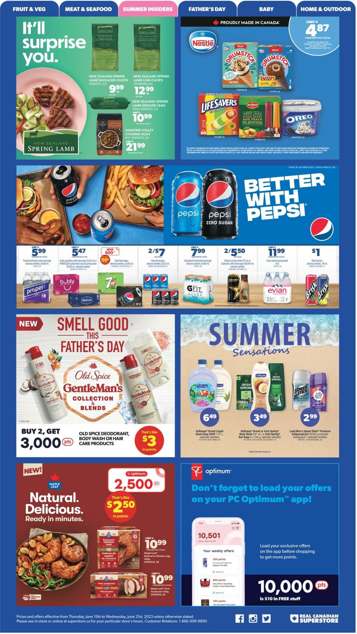 Flyer Real Canadian Superstore 15.06.2023 - 21.06.2023