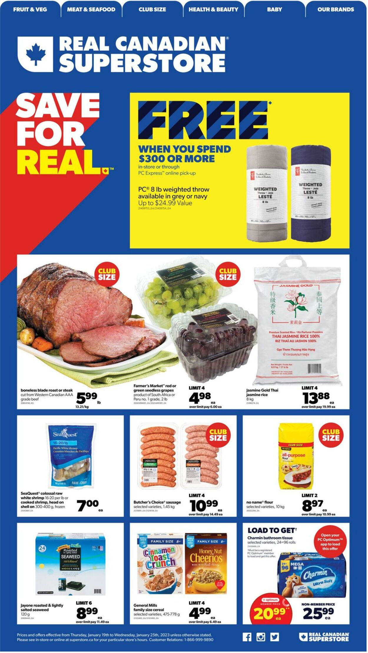 Flyer Real Canadian Superstore 19.01.2023-25.01.2023
