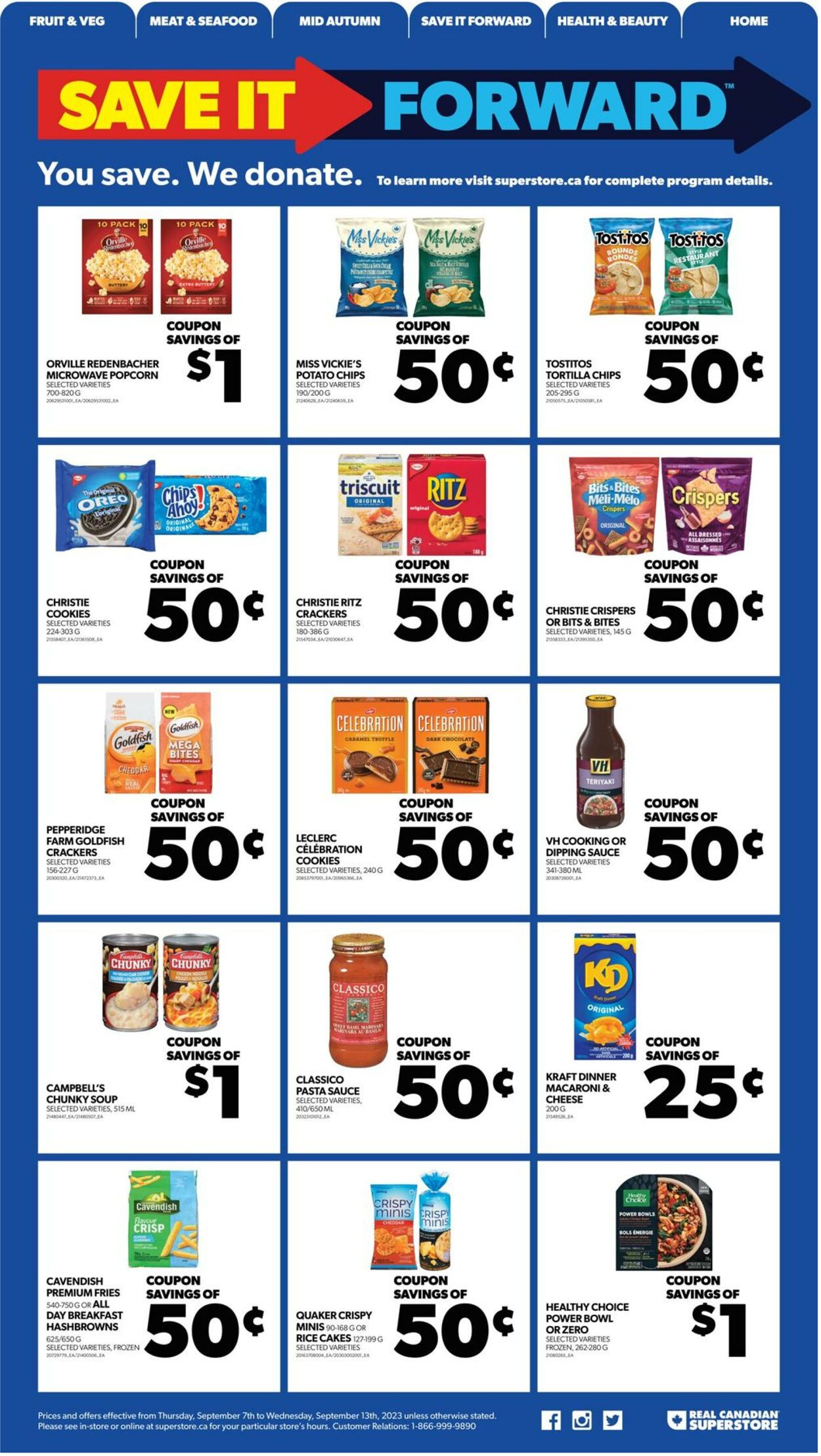 Flyer Real Canadian Superstore 07.09.2023 - 13.09.2023