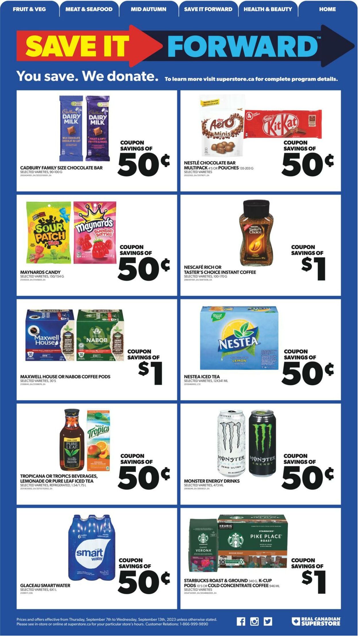 Flyer Real Canadian Superstore 07.09.2023 - 13.09.2023