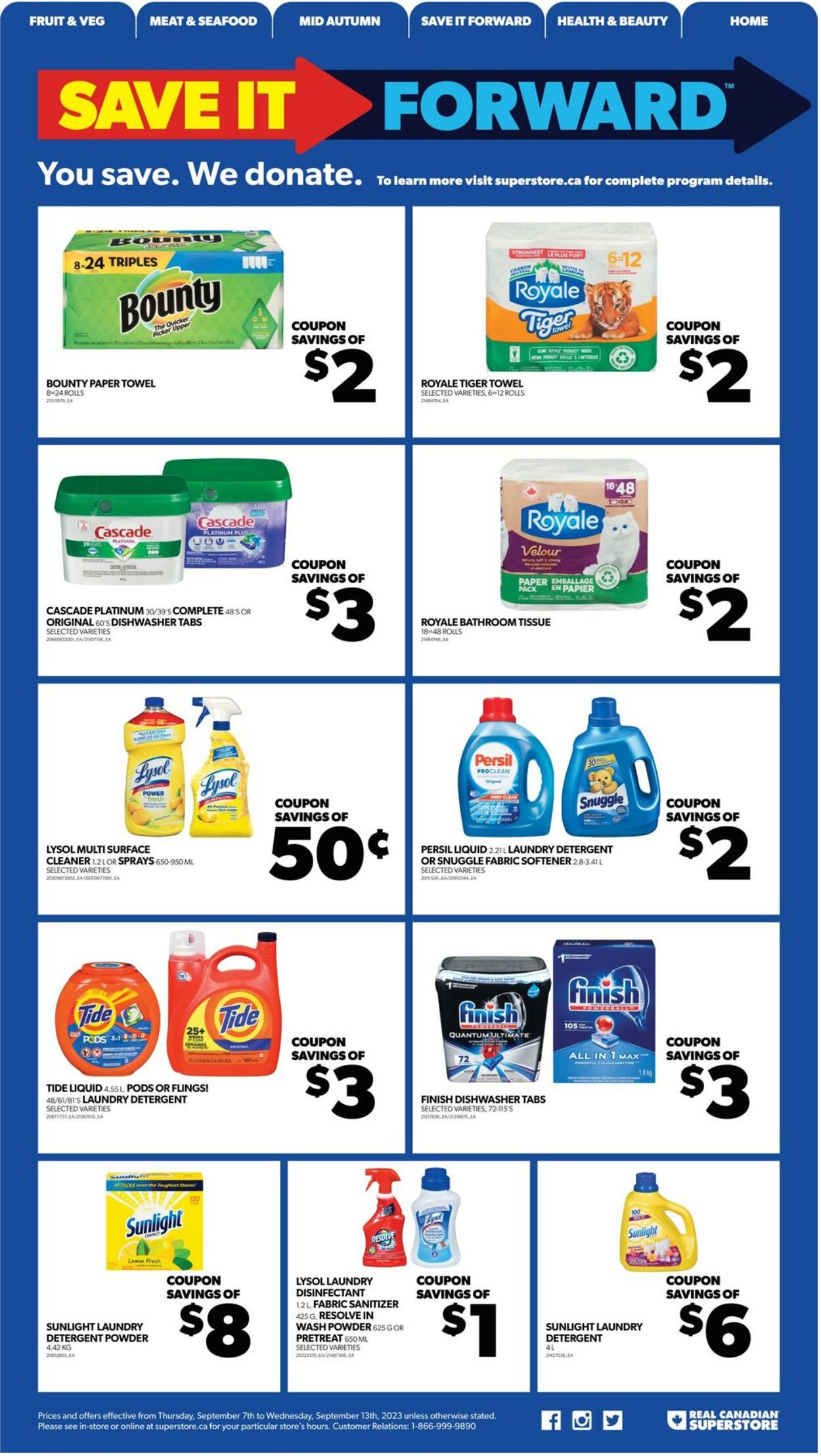 Flyer Real Canadian Superstore 07.09.2023 - 13.09.2023