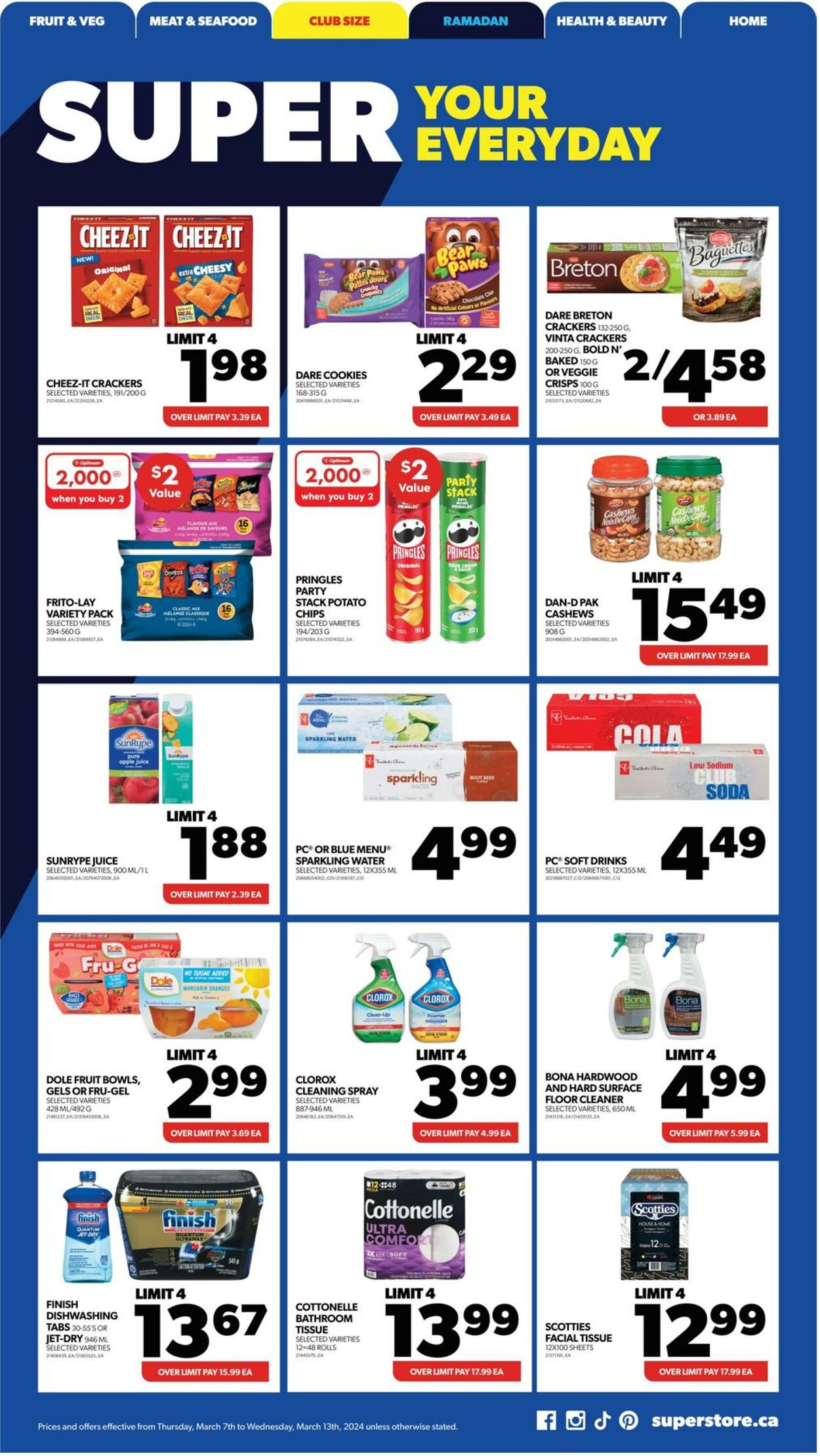 Flyer Real Canadian Superstore 07.03.2024 - 13.03.2024