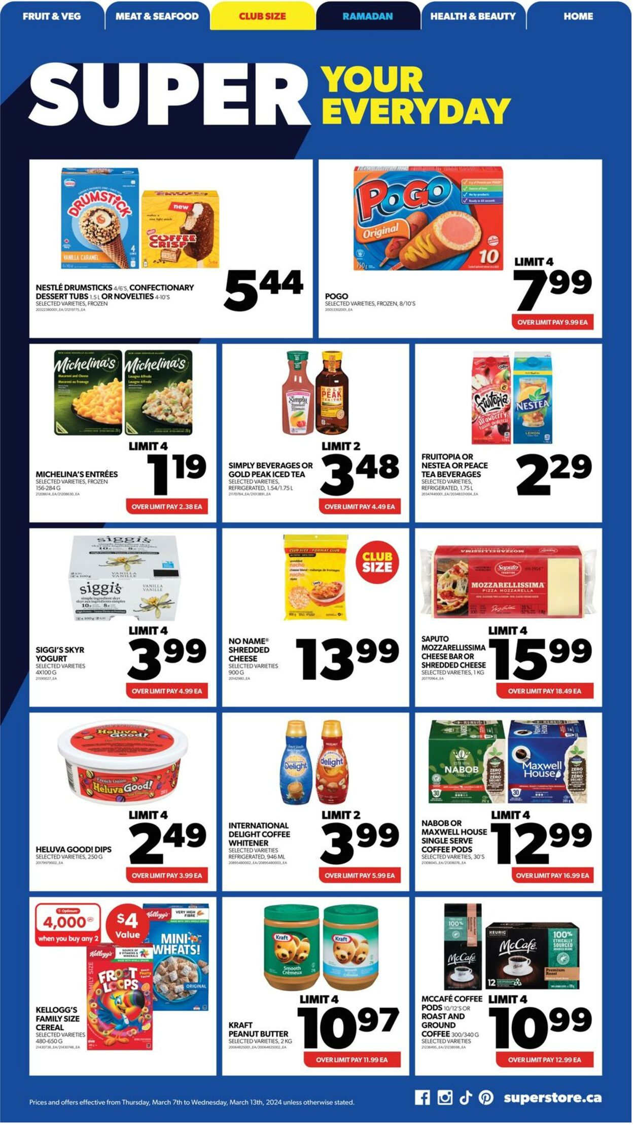 Flyer Real Canadian Superstore 07.03.2024 - 13.03.2024