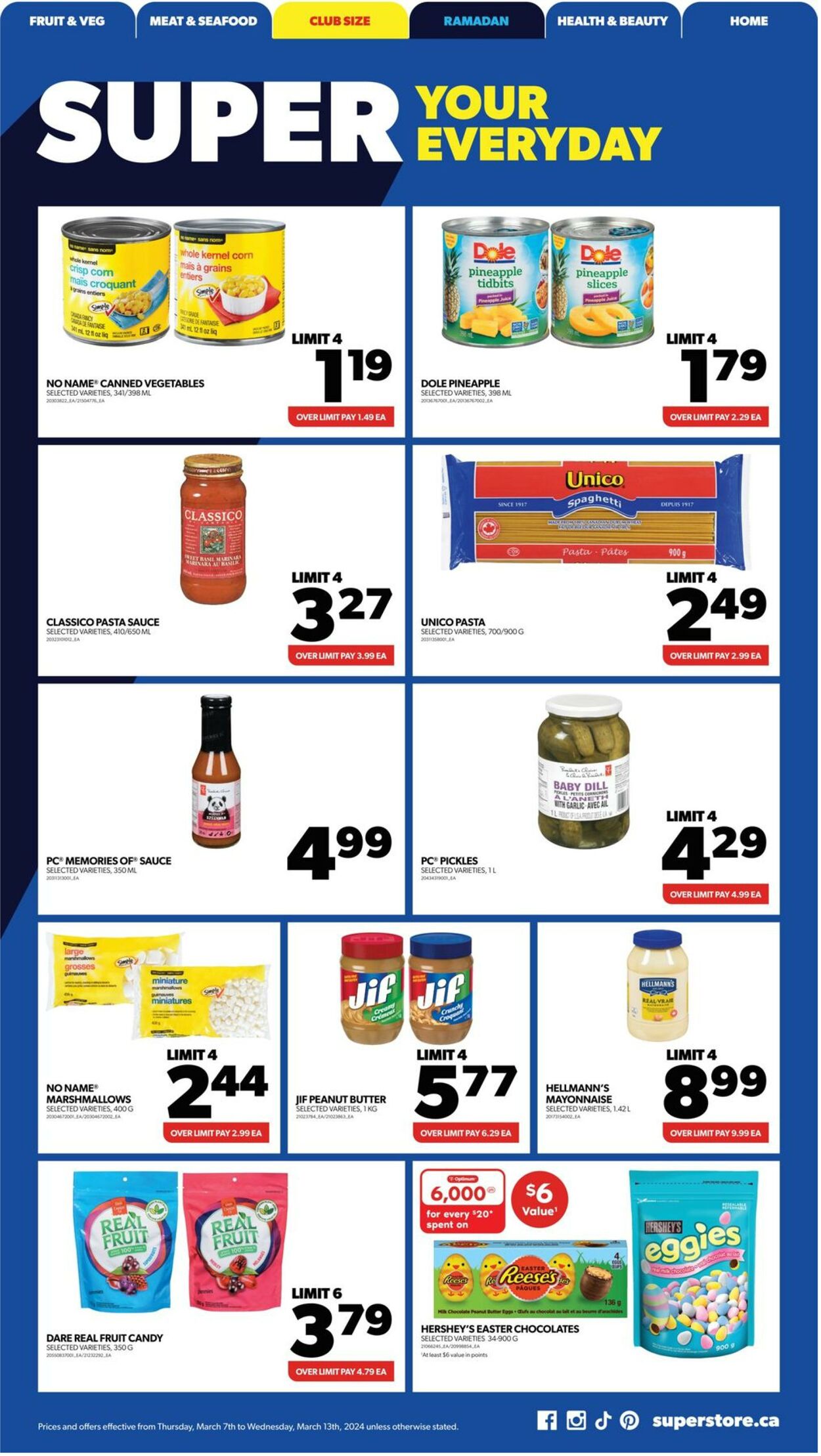 Flyer Real Canadian Superstore 07.03.2024 - 13.03.2024