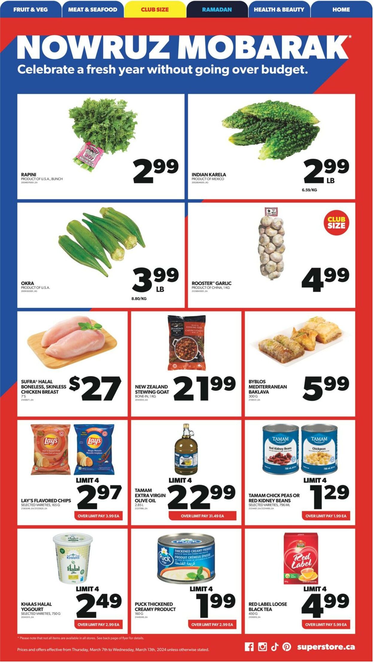 Flyer Real Canadian Superstore 07.03.2024 - 13.03.2024