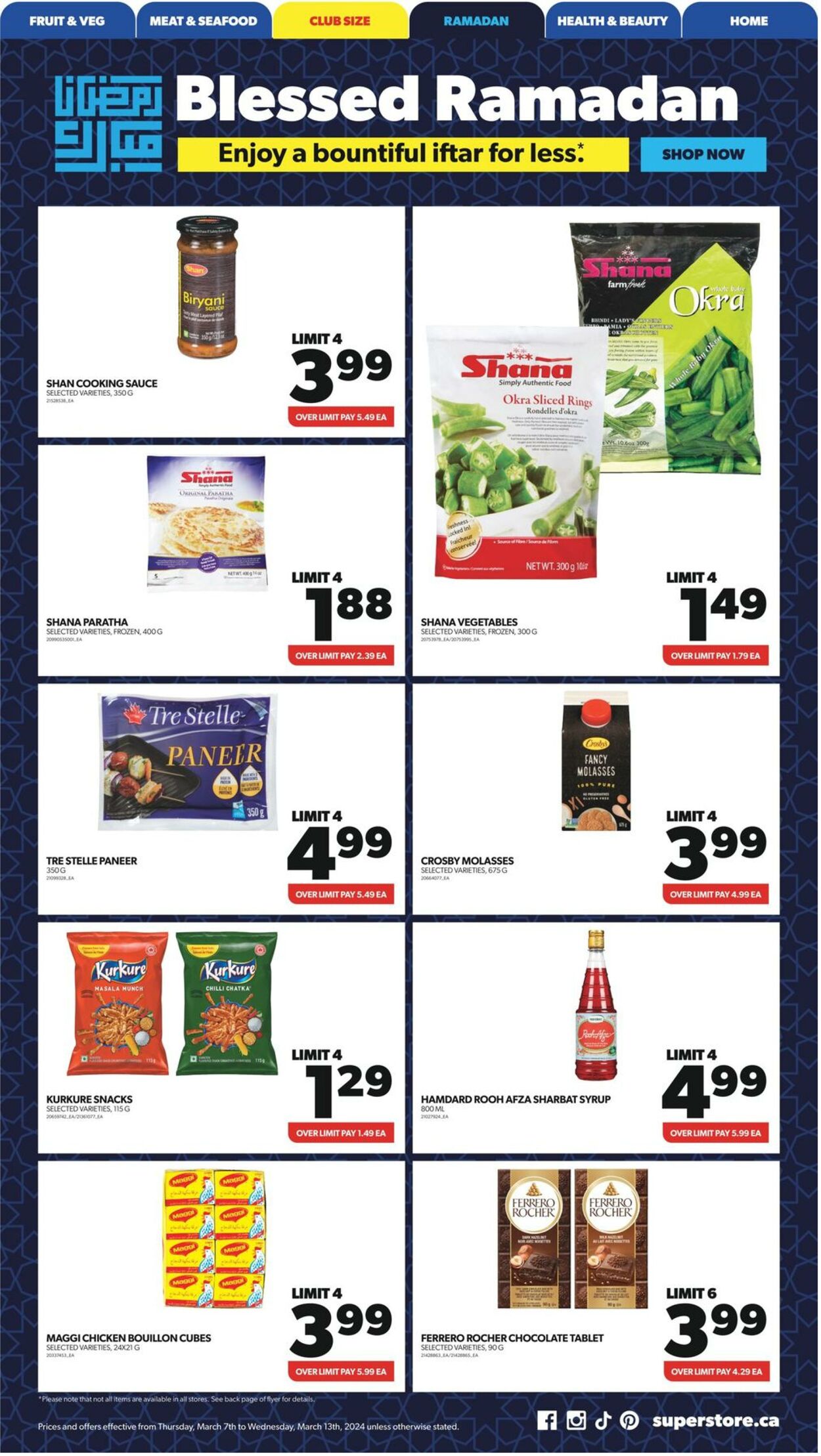 Flyer Real Canadian Superstore 07.03.2024 - 13.03.2024