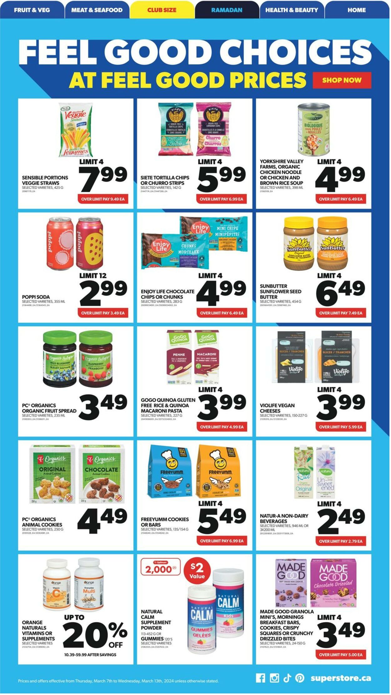 Flyer Real Canadian Superstore 07.03.2024 - 13.03.2024