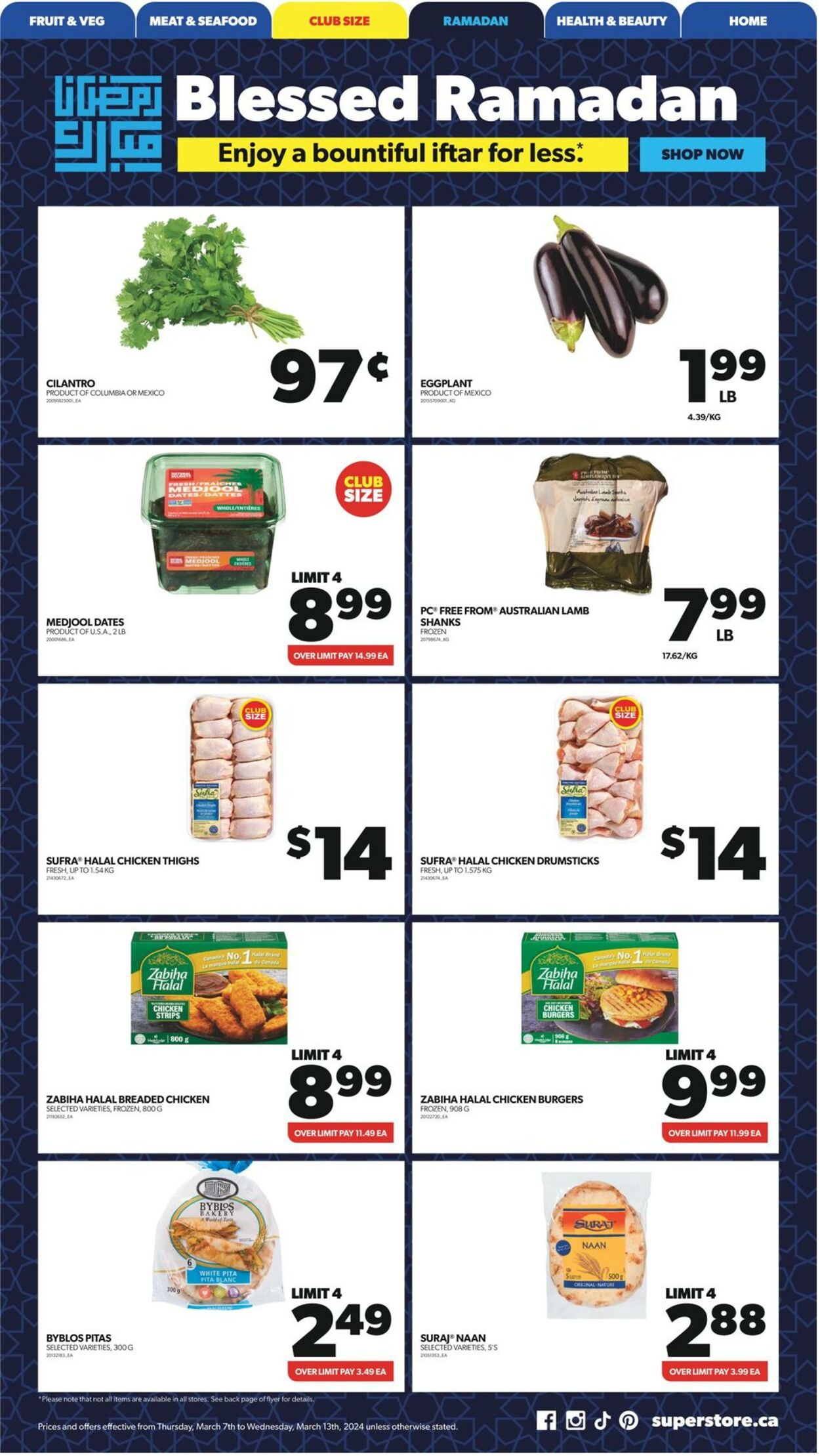 Flyer Real Canadian Superstore 07.03.2024 - 13.03.2024