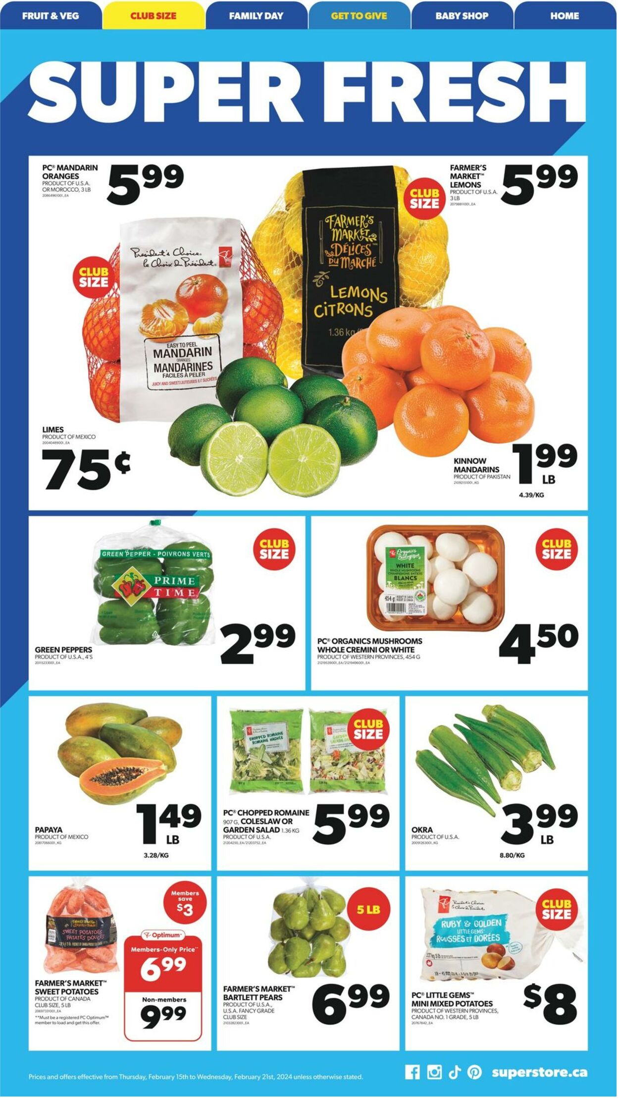 Flyer Real Canadian Superstore 15.02.2024 - 21.02.2024