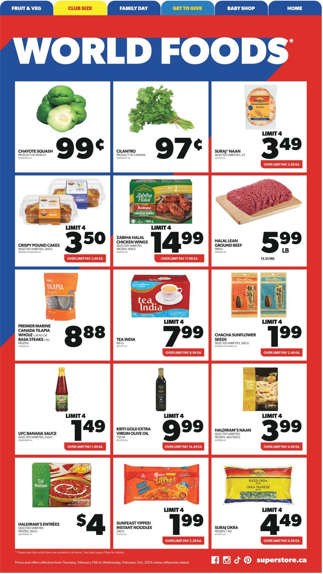 Flyer Real Canadian Superstore 15.02.2024 - 21.02.2024