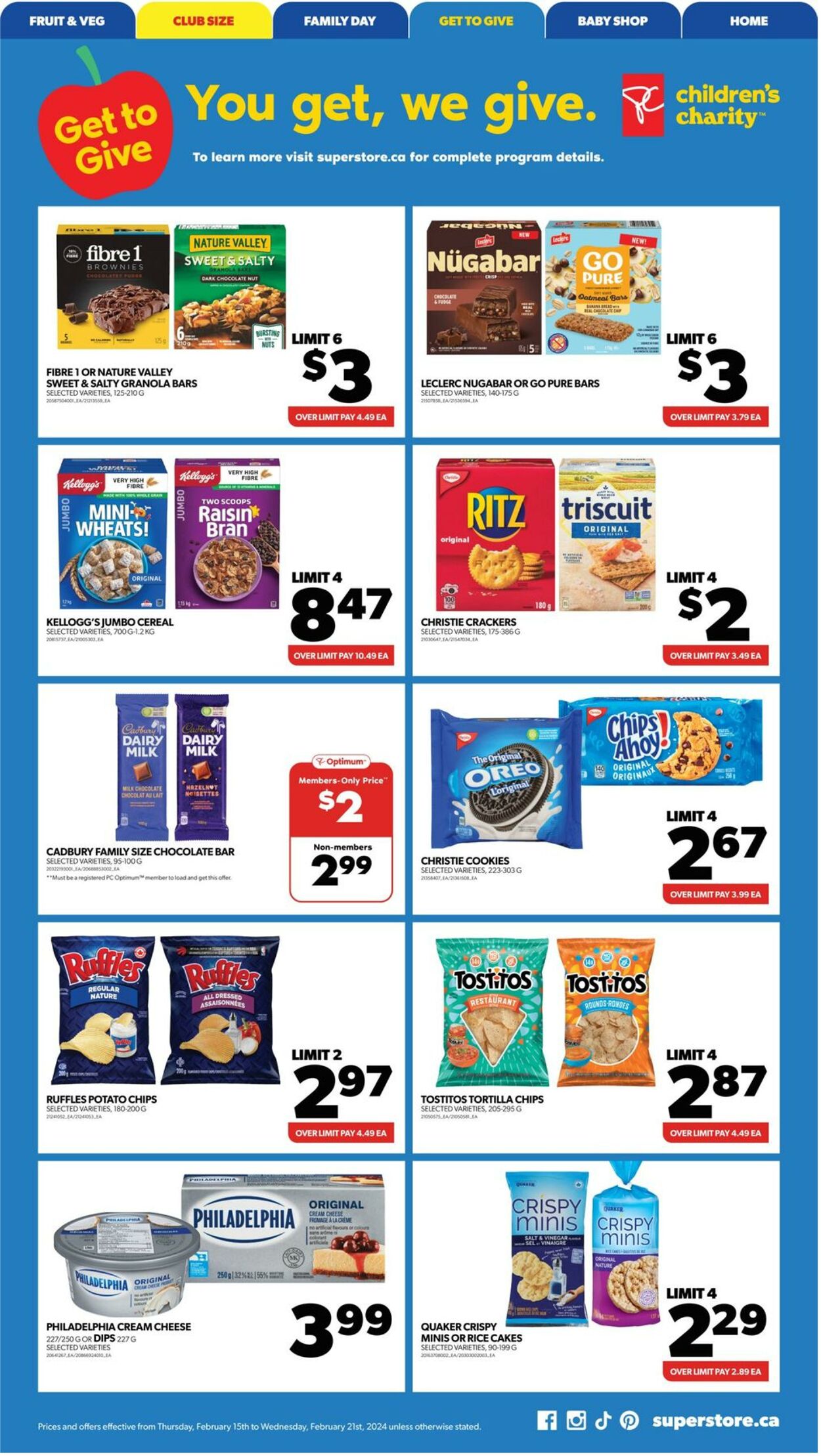 Flyer Real Canadian Superstore 15.02.2024 - 21.02.2024