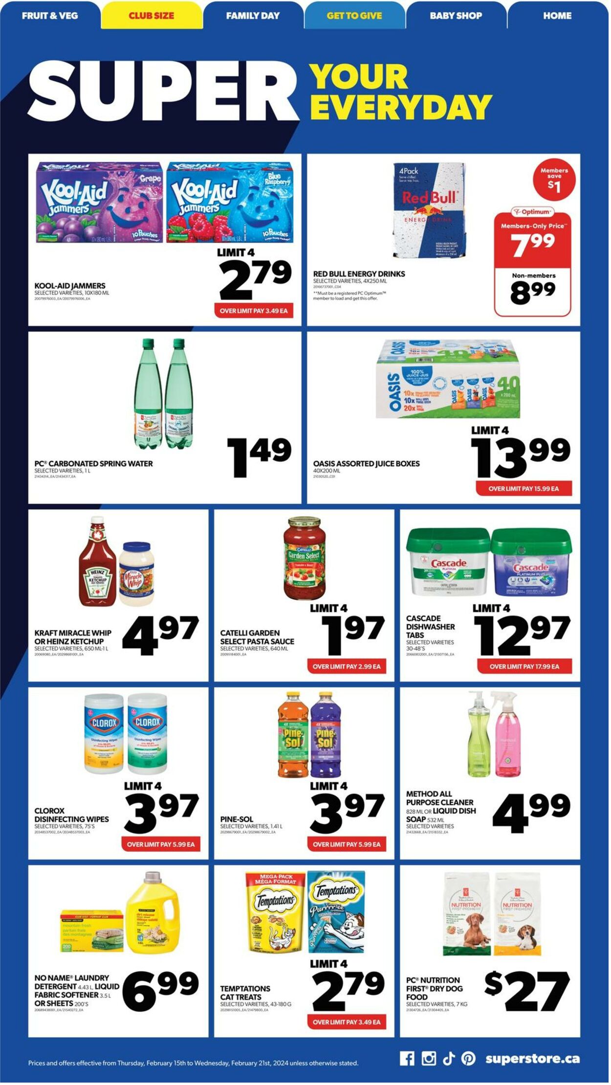 Flyer Real Canadian Superstore 15.02.2024 - 21.02.2024