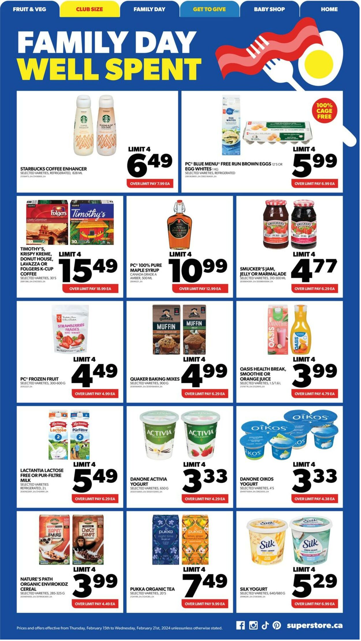 Flyer Real Canadian Superstore 15.02.2024 - 21.02.2024