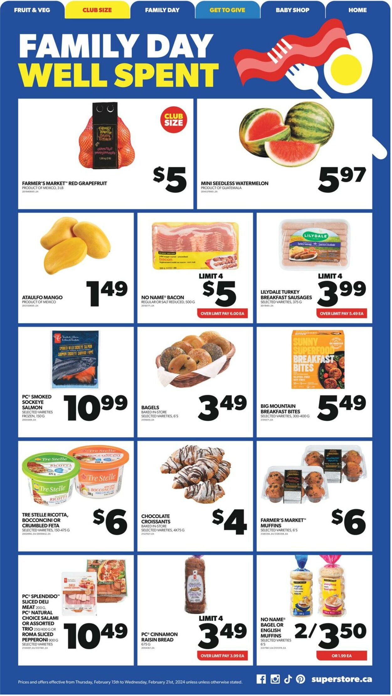 Flyer Real Canadian Superstore 15.02.2024 - 21.02.2024