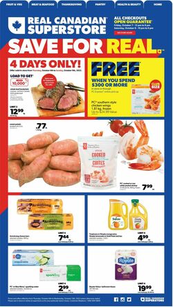 Flyer Real Canadian Superstore 06.10.2022-12.10.2022
