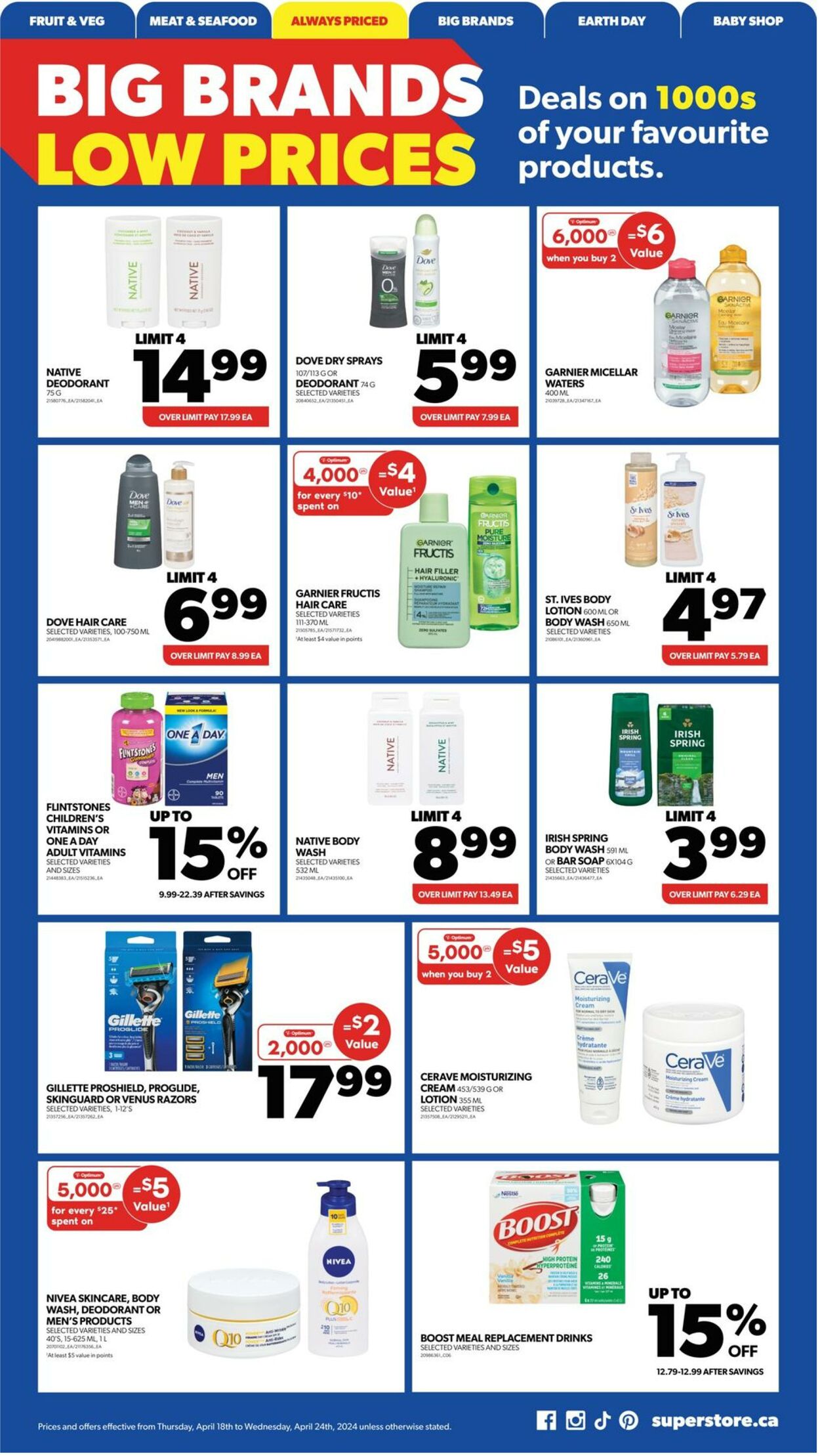 Flyer Real Canadian Superstore 18.04.2024 - 01.05.2024