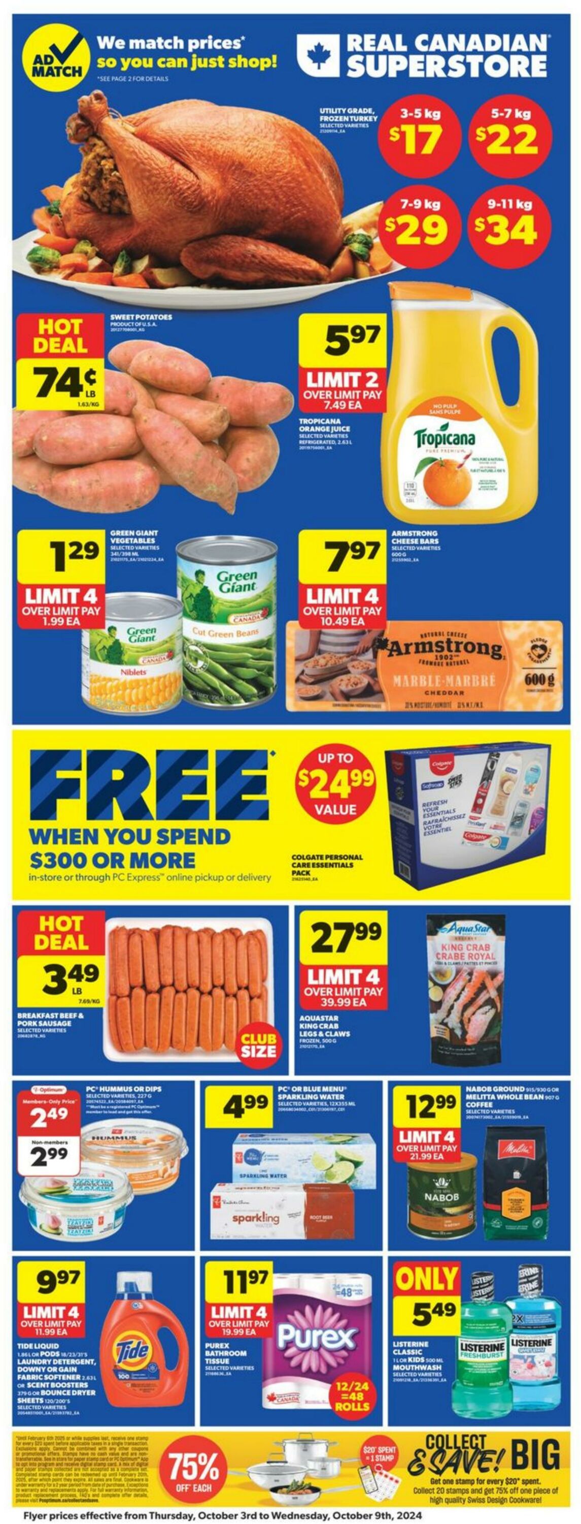 Flyer Real Canadian Superstore 03.10.2024 - 09.10.2024