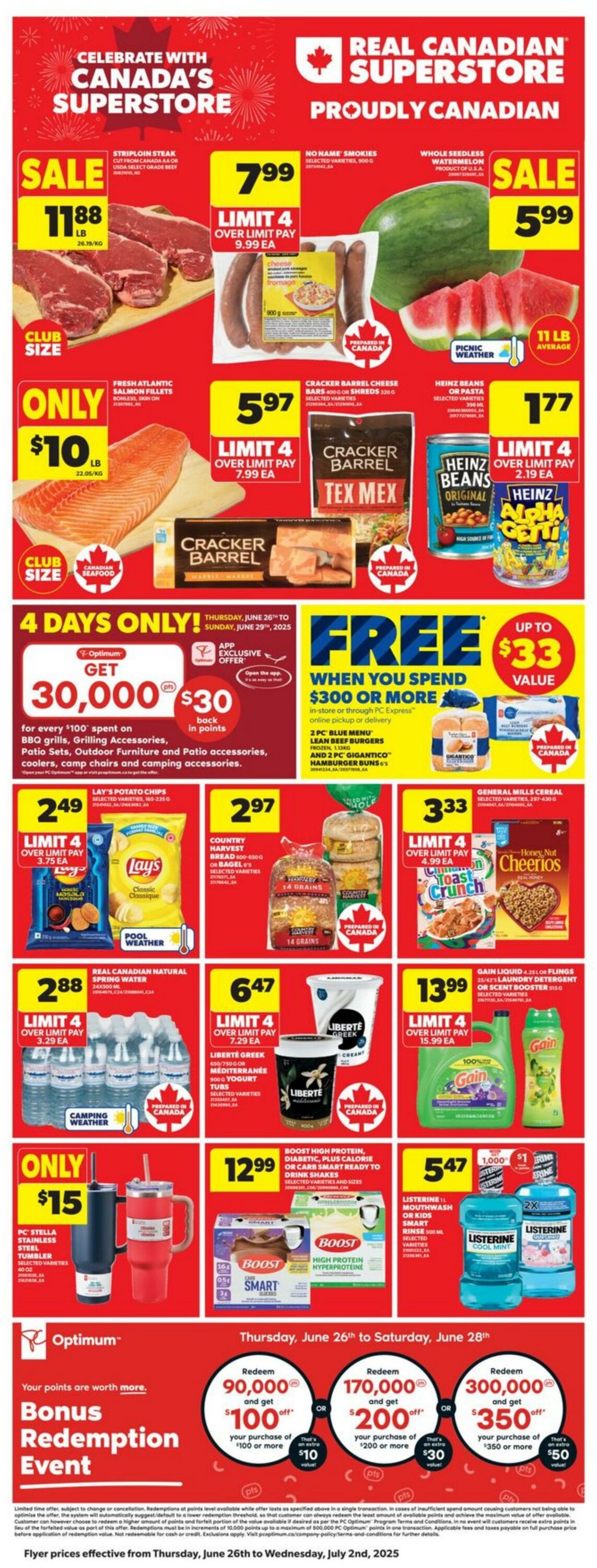 Flyer Real Canadian Superstore 26.06.2025 - 02.07.2025