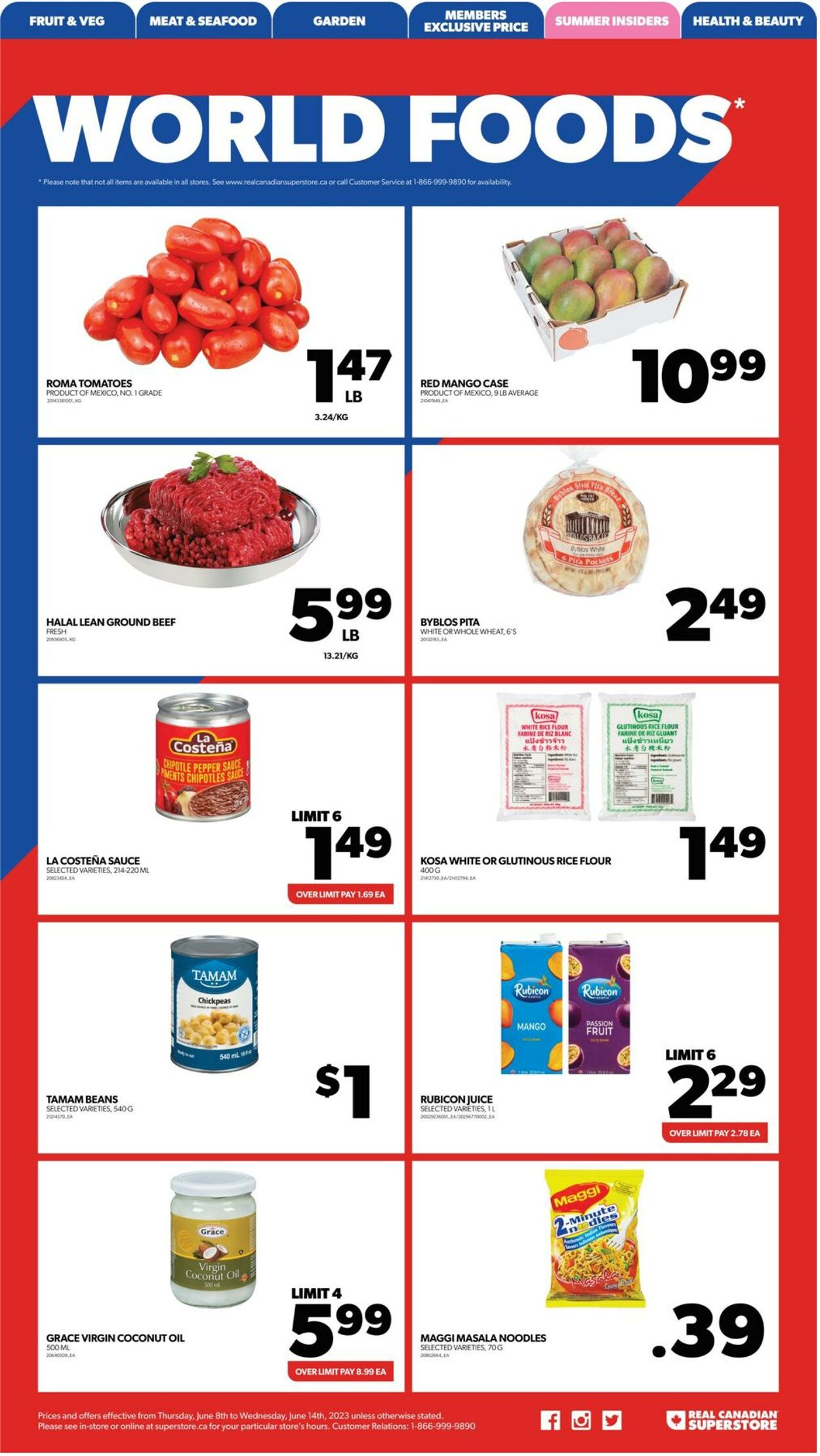 Flyer Real Canadian Superstore 08.06.2023 - 14.06.2023