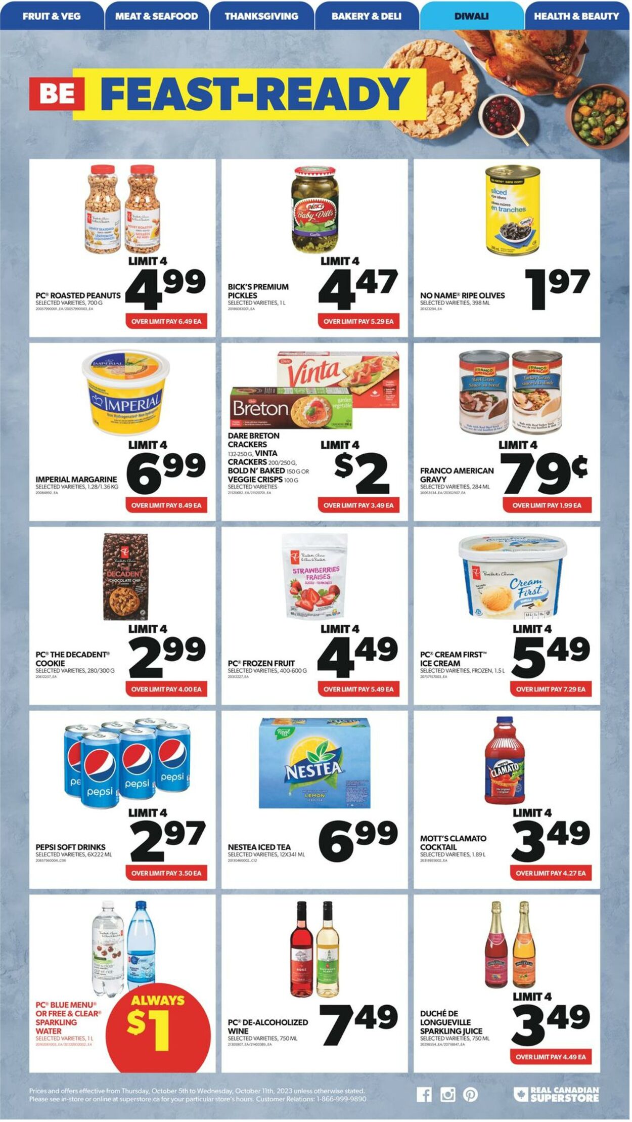 Flyer Real Canadian Superstore 05.10.2023 - 11.10.2023